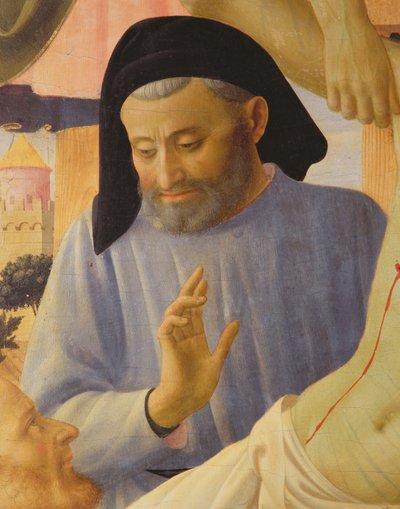 Santa Trinita (detail) by Fra Angelico