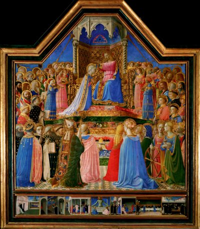 The Coronation of the Virgin by Fra Angelico