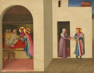 The Healing of Palladia by Saint Cosmas and Saint Damian by Fra Angelico