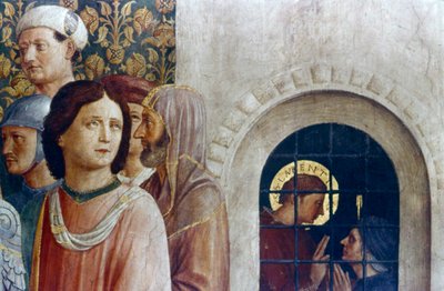 The Judgement of St Laurence (detail) by Fra Angelico