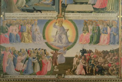 The Last Judgement (detail) by Fra Angelico