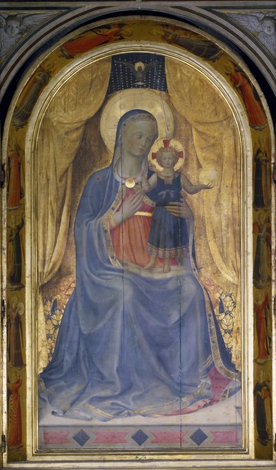 The Linaiuoli Triptych (detail) by Fra Angelico