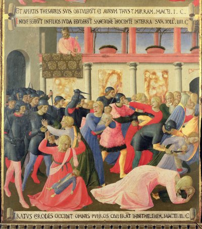 The Massacre of the Innocents (detail) by Fra Angelico