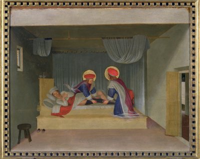 The Miracle of the Deacon Justinian, from the Predella of the San Marco Altarpiece by Fra Angelico