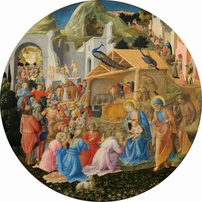 The Adoration of the Magi by Fra Angelico and Fra Filippo Lippi