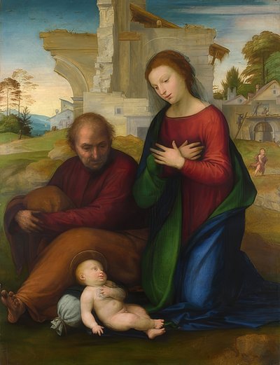 The Adoration of the Christ Child by Fra Bartolomeo