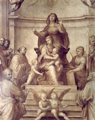 The Grand Council Altarpiece (detail) by Fra Bartolommeo