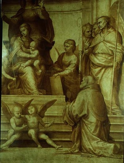 The Great Council Altarpiece (detail) by Fra Bartolommeo