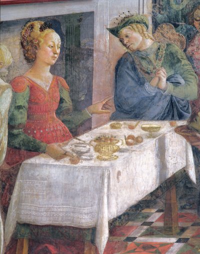 The Feast of Herod (detail) by Fra Filippo Lippi