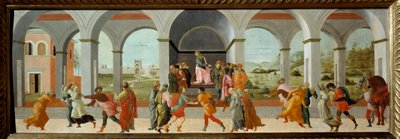 Three Scenes from the History of Virginia by Fra Filippo Lippi
