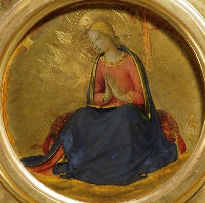 Annunciation of the Virgin Mary from the Perugia Altarpiece by Fra Giovanni Angelico da Fiesole