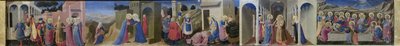 Predella of the Altarpiece The Annunciation by Fra Giovanni Angelico da Fiesole