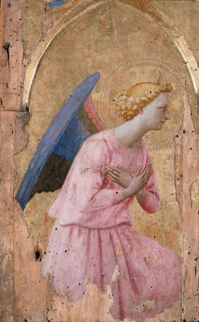 The Angel of the Annunciation, ca 1435 by Fra Giovanni Angelico da Fiesole