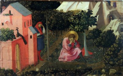 The Conversion of Saint Augustine by Fra Giovanni Angelico da Fiesole