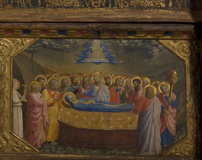 The Death of the Virgin (Detail) by Fra Giovanni Angelico da Fiesole