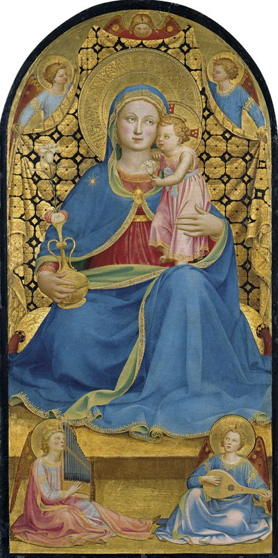The Virgin of Humility by Fra Giovanni Angelico da Fiesole