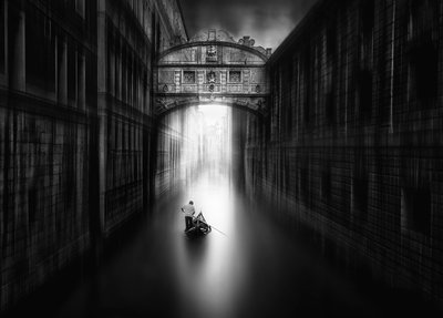 Venice Canal Light by Fran Osuna