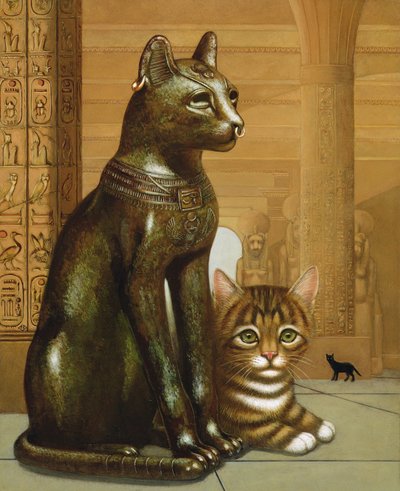 Mike the British Museum Kitten by Frances Broomfield