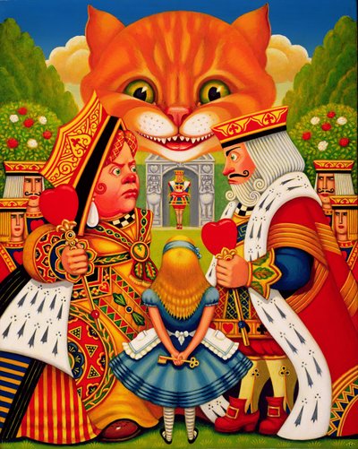 The King and Queen of Hearts, 2010 by Frances Broomfield