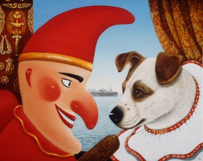 Toby and Punch, 1994 by Frances Broomfield