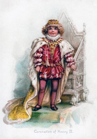 Coronation of Henry III, 1897 by Frances Brundage