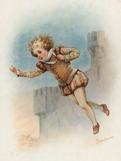 Prince Arthur Leaping from the Tower by Frances Brundage