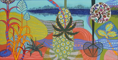 Ribbon Sky Flowering Moon by Frances Ferdinands