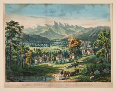 Mount Washington and the White Mountains by Frances Flora Bond Palmer