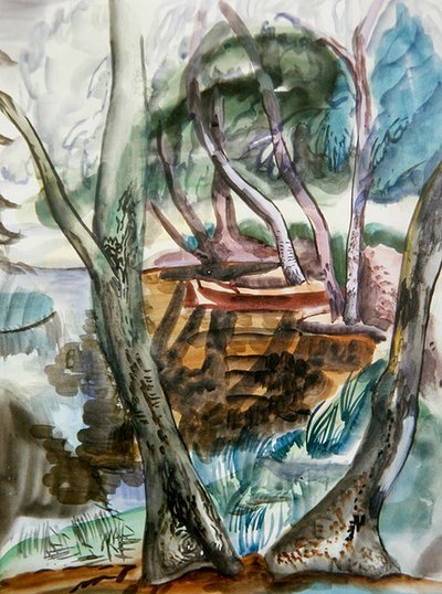 Landscape by Frances Hodgkins