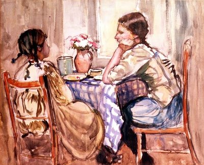 The Meal by Frances Hodgkins