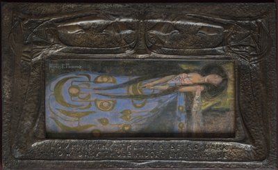 Love If Thy Tresses Be So Dark How Dark Those Hidden Eyes Must Be, circa 1896 by Frances Macdonald