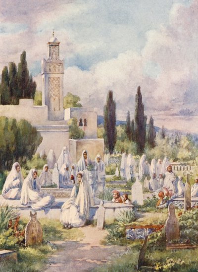 Friday at the Cemetery, Algiers by Frances Nesbitt