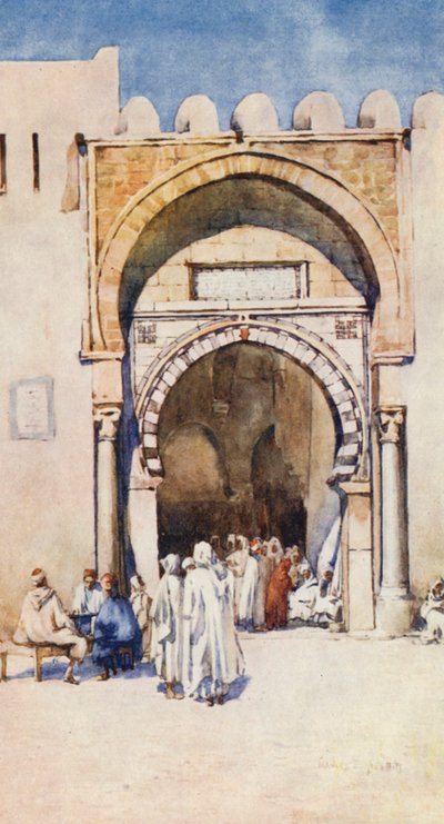 Moorish Gateway, Kairouan by Frances Nesbitt