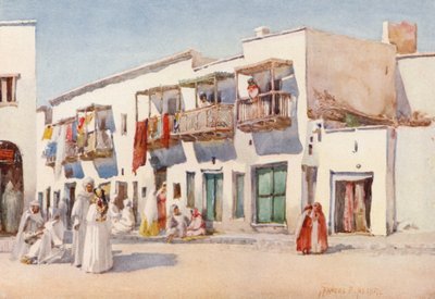 Street of the Dancing Girls, Biskra by Frances Nesbitt