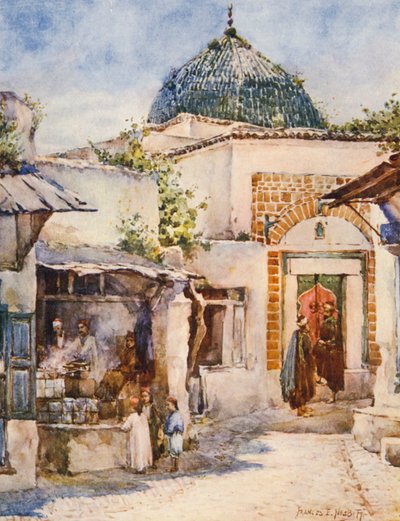 The Fritter Shop, Tunis by Frances Nesbitt