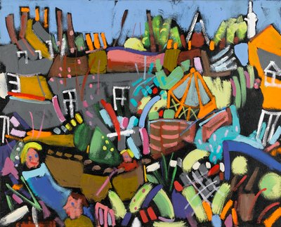 Judy au Jardin by Frances Treanor