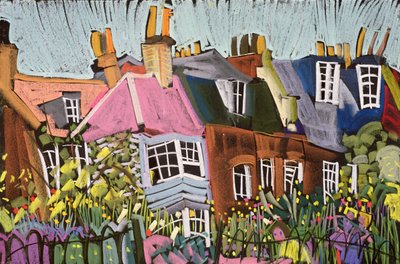 Relaxing in the Herb Garden, Greenwich Park, London by Frances Treanor