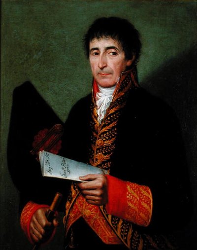 Portrait of Jose de Ansa by Francesc Rodriguez Pusat