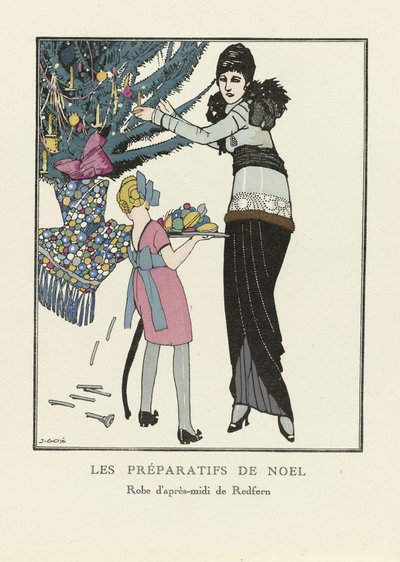 Christmas Preparations by Francesc Xavier Gosé