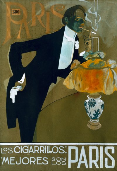 The Best Cigarettes are Those of Paris, 20th Century by Francesc Xavier Gosé