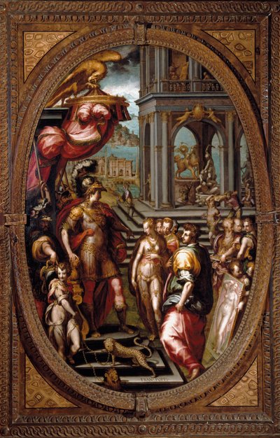 Alexander the Great Cedes Campaspe to Apelles by Francesco Morandini