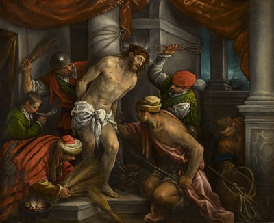 The Scourging of Christ by Francesco Bassano