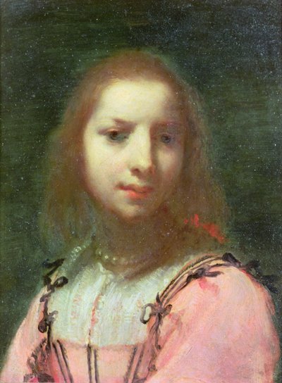 Portrait of a Young Woman by Francesco (attr. to) Furini