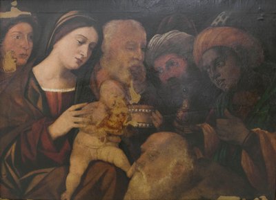 Adoration of the Magi by Francesco (fl.1508 45) Rizzi da Santacroce