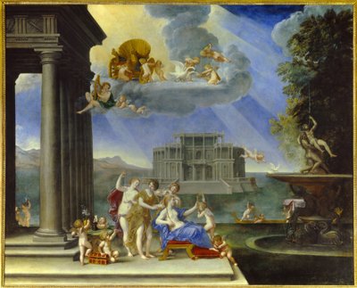 The Toilet of Venus or the Air by Francesco Albani
