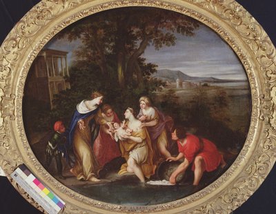 Moses Saved from Drowning by Francesco Albani