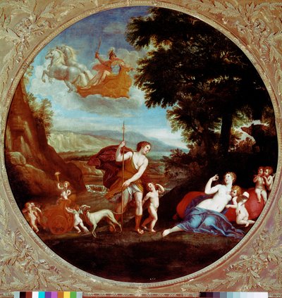 Venus and Adonis by Francesco Albani