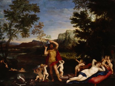 Venus and Mars by Francesco Albani
