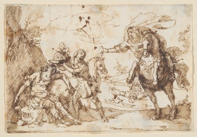 Scene from Tasso by Francesco Allegrini
