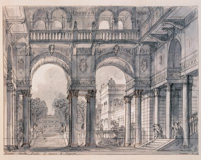 Scenography for the Second Scene of 